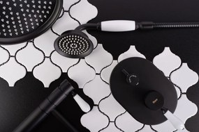 Baterie pentru lavoar Rea Serra BLACK negru