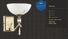 Aplica design clasic realizata manual Farini