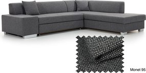 Colțar lemn masiv Extensibil Primo Depozitare 278x217cm Culoare Sawana 05
