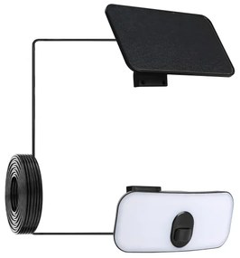 Aplică LED solară cu senzor Brilagi ROOF LED/13W/5V IP65