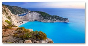 Pictura pe sticlă acrilică Zakynthos grecia