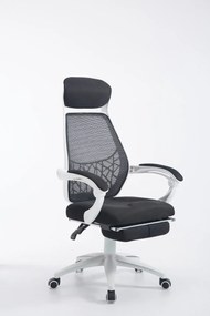 Scaun ergonomic, mesh, recliner, SIB 67996W