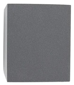 Set de 2 Aplice Moderne Gri Închis IP44 - Baleno