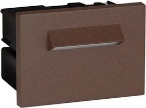 Spot incastrabil exterior LED 3000K, IP65 RECTO corten
