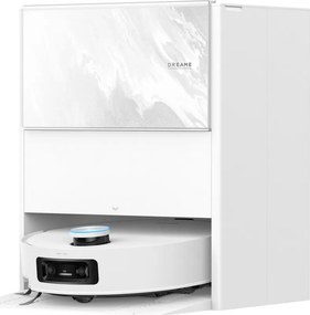 Aspirator robot Dreame Aqua 10 Ultra Track RLR81CE-WH, 25.000 Pa, 200 min, 3,5/4 l, Curatare uscata/umeda, Camere AI, VersaLift DToF, Curatare automata a mopului la 100°C, Alb