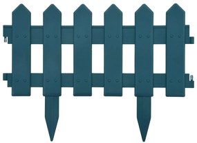 Borduri de gazon, 25 buc., verde, 10 m, PP