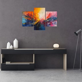 Tablou - Abstracție de culoare (90x60 cm)