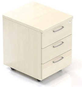 Container Visio 52 x 43 cm - 3 sertare, paltin