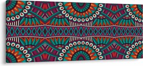 Tablou cu bastracție ornamentală (120x50 cm)