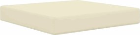 vidaXL Perna pentru canapea de exterior Crem 60 x 60 x 8 cm Poliester