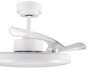 Ventilator LED dimabil FANAWAY 21612949  STROLL 30W/230V 2700/3500/5000K d. 106 cm + telecomandă