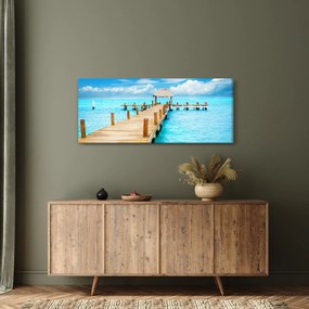 Tablou - Ponton (120x50 cm)