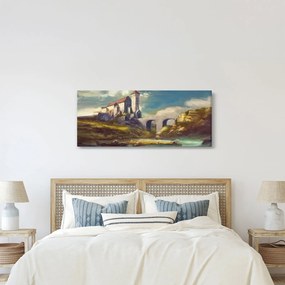 Tablou - Castelul medieval (120x50 cm)