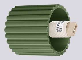 Aplică de perete verde ø 12 cm Orbital – Sollux