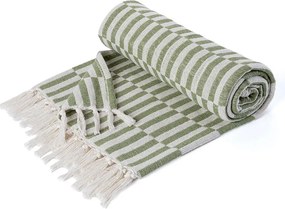 Pled cu franjuri SWEETLOVE 125 x 150 cm