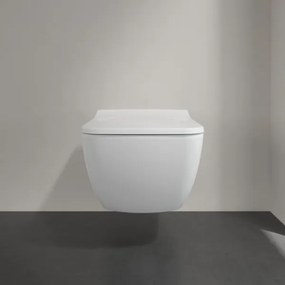 Villeroy & Boch 4611RS01 - Vas WC suspendat VENTICELLO cu capac SoftClose, ceramică/alb