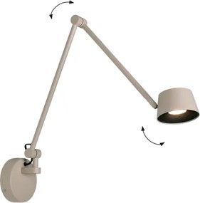 Lampă de perete LED dimabilă SAVINA LED/9W/230V bej
