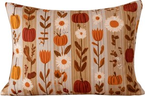 Fata de perna din microfibra PUMPKIN STRIPES 70x90 cm, colorat