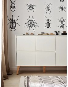 Comodă pentru copii Pinio Swing, 148 x 92 cm, alb