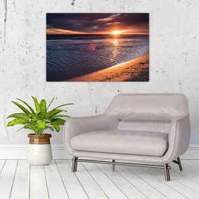 Tablou cu apus de soare (90x60 cm)