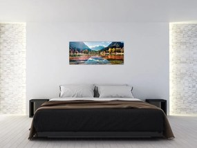 Tablou - Lacul Jasna, Gozd Martuljek, Alpii Iulieni, Slovenia (120x50 cm)