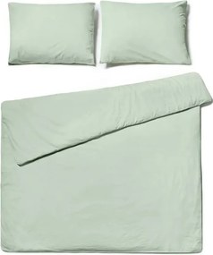 Lenjerie de pat din bumbac CALMORA mentolová Dimensiune lenjerie de pat: 2 buc 70 x 90 cm | 200 x 220 cm