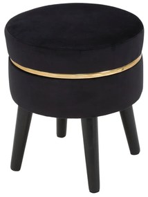Scaun tapițat Mauro Ferretti Paris, negru