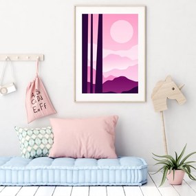 Poster - Peisaj montan (A4)