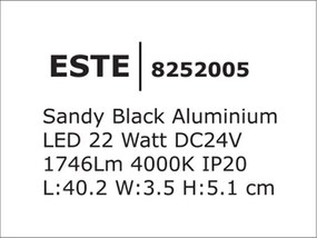 Accesoriu, Modul de iluminat pentru sina magnetica Buxton, Loop sau Sign, Este