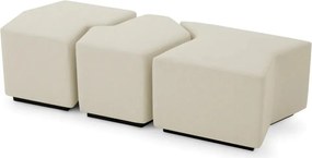 Set de 3 tabureti design LUX Filbert