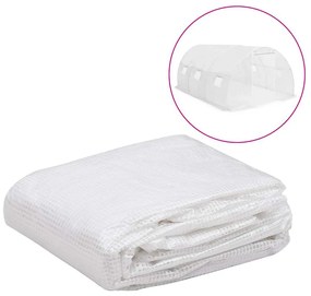 vidaXL Copertină rezervă pentru seră (13,5 m²) transparent 3x4,5x2 m