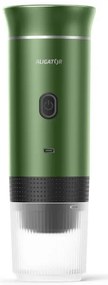 Aligator ACM003 - Cafetieră portabilă reîncărcabilă PortaCaffé 3 în 1, 72 W / 7500 mAh, verde