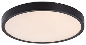 Plafoniera pentru baie, Protectie IP44 Alenzo D-30,5cm negru, alb