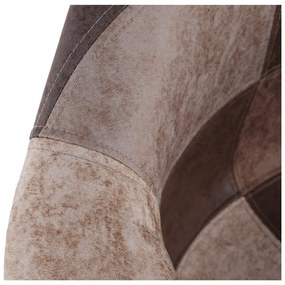 Fotoliu de design, patchwork/fag, TERST