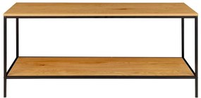 Comodă TV cu aspect de lemn de stejar 36x45 cm Vita - House Nordic