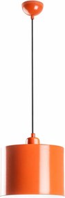 Lustra DUZ, portocaliu, metal, 20x25-110 cm