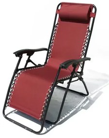 Scaun de grădină AN2320 OXFORD - visiniu