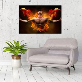 Tablou - Putera de bărbat (90x60 cm)