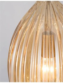 Pendul design modern LINGUA champagne NVL-9988383