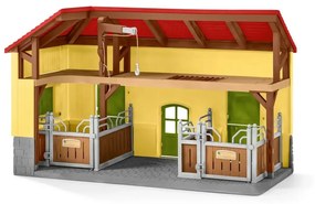 Grajd pentru cai cu accesorii Schleich 42485 , 60 x 40 x 29,5 cm