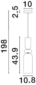 Lustra/Pendul design decorativ modern MURANO