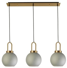 Lustra cu 3 pendule design modern Snowdrop