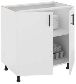 Corp Baza Karo, 2 Usi, Alb, 80 x 50 x 80 cm