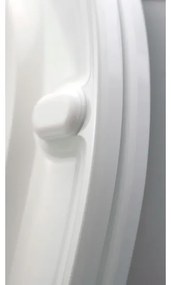 Deante CDJD6RPS - Vas WC pe pardoseală cu capac JASMIN, ceramică/alb