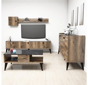 Mobilier living Lydie 2 (Nuc + marmură). 1088211