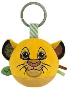 Disney Regele Leu figura de minge din pluș, zornăitoare pentru bebeluși Clementoni