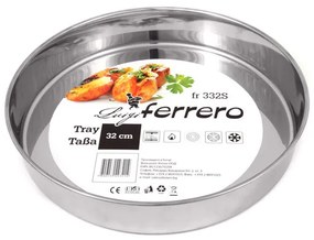 Tava din otel inoxidabil Luigi Ferrero FR-3258 32x5cm 250102