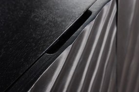 Comoda suspendata din lemn de mango Scorpion 180cm, negru A-44524 VC