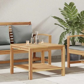 vidaXL Masă de cafea Maro 60 x 60 x 45 cm Lemn masiv de tec