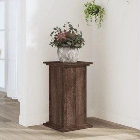 vidaXL Suport de plante, stejar maro, 33x33x60 cm, lemn prelucrat
